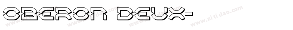 Oberon Deux字体转换